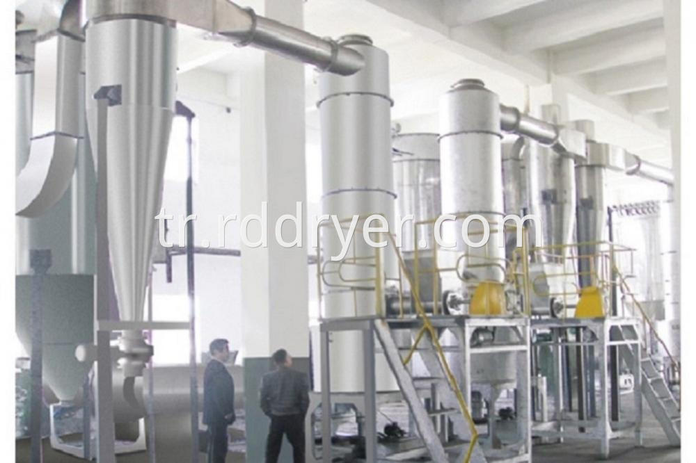 Pesticide Fluidized Granulator Flavouring Dryer Organic Drying Equipment